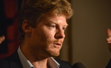 «Ein Lob der Menschenrechte" Christian Felber, am 8. Mai im Atelier Bardill, in Scharans