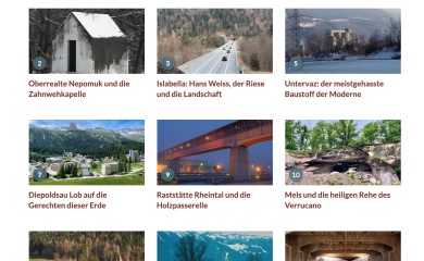 Textauszüge und Fotos aus dem neuen Buch «A13»